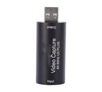 Zunate 4K 60Hz Video Capture Card, USB 3.0 HD Multimedia Interface Sound Video Capture with Ultra Low Latency Plug And Play for Streaming Game Recording Live Broadcasting