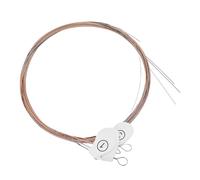Zunate 4Pcs Banjo Strings Alloy for Folk Musicians | Warm Resonance, Resistant, Precise Intonation, Bluegrass Players, Country Pickin Performers