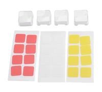 Zunate 4PCS Double Layer Keycaps, DIY Custom Sublimation Keycaps with Transparent Cover Replacement for Crossed Type Mechanical Keyboard Switches (#1)