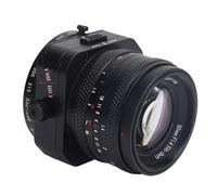 Zunate 50mm F1.4 Tilt Shift Lens, APS C Frame, Manual Focus, M4/3 Mount, 12 Blades, 46° View, 0.5m Min Focus