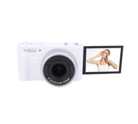 Zunate 5K Digital Camera, 72MP Autofocus WiFi Video Recording Camera with 3X Optical Zoom, 4X Digital Zoom, 2.8 Inch 180 Degree Flip Screen, for Travel Beginner (White)