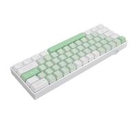 Zunate 60% Percent Gaming Keyboard, Mechanical RGB 60 Percent Keyboard with Hot Swappable Blue Switch, 61 Keys, Tri Mode BT5.0/Type C Wired/2.4GHz Wireless Keyboard for PC Gamers