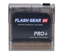 Zunate 600 in 1 Flash Game Cartridge, Retro Game Cartridge for GG with Built in 4GB Memory, Save Progress During Power Failure