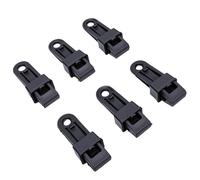 Zunate 60PCS Heavy Duty Tarp Clips, Wind Proof Tent Fixing Clamps for Camping Awning Canopy RV, Locking Tarp Clasps for Tarps Boat Covers Shade Sails