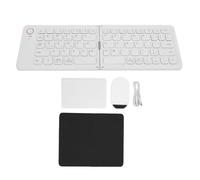 Zunate 67 Keys Pocket Folding Keyboard, Foldable Bluetooth Keyboard Portable Keyboard with Stand Holder Rechargeable Ultra Slim Folding Keyboard Compatible with Android Phone Tablet