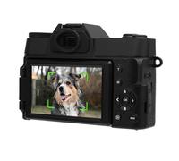 Zunate 6K Mirrorless Camera, 16X 64MP WIFI Compact Photo Camera with 3.0 Inch Flip Screen Video Recording Autofocus Portable Travel Fill Light for Photography (Black)