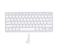 Zunate 78 Key Wireless Keyboard, Full Size Compact Bluetooth Keyboard with 12 Multimedia Hotkeys, for Phone Tablet Computer, Support for IOS, for Android, for Wins