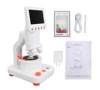 Zunate 800X Digital Microscope with 4.3 Inch Screen for STEM Education and Lab Observations, Wireless USB Connection, Portable for Kids and Students