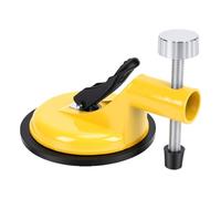 Zunate Adjustable Height Suction Cup Floor Leveler Tile Leveling Tool for Fixing, Yellow Precision Adjustment Setter for Tile Installation, User Friendly Vacuum Suction Grip for