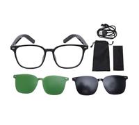 Zunate AI Smart Translation Glasses, 118 Languages BT Real Time Translation Smart Glassess with Magnetic Lens, for Travel Business Learn