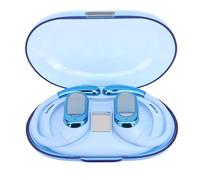 Zunate AI Translation Earbuds, Real Time 164 Languages Translator Headphones with BT, HiFi Sound, Touch Control 7 Translation Modes for Travel Business Learning (Blue)