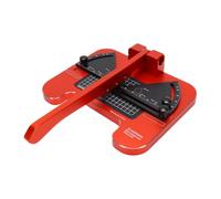 Zunate Aluminum Alloy Angle Cutting Station | 45-90° Adjustable Miter Box for Model Plastic Sheet Stick