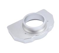 Zunate Aluminum Alloy Steering Wheel Bracket | Bearing Seat for Sim Racing Wheel (Silver)