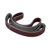 Zunate Aluminum Oxide Sanding Belts 1220x50mm 5-Grit | 10 Pack Belt Sandpaper for Wood Metal Plastic 40-120 Grit