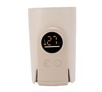 Zunate Baby Bottle Heat Keeper USB C | Cordless Fast Warmer with Accurate Temperature Control for Home Travel (8000mah)