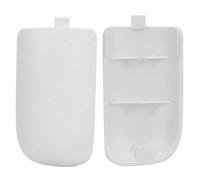 Zunate Battery Door Cover for Mini 12 Camera, Plastic Replacement Battery Cover with Secure Cap Lid Unit Door Compatible with Mini 12 Camera Accessories (White)