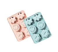 Zunate Bee Soap Mold, 2 PCS Silicone Cake Candle Chocolate Mold for Handmade Soap Resin Craft Making