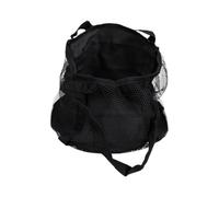 Zunate Bowling Ball Tote Bag Portable Mesh Storage Pouch | Single Ball Holder, Breathable Mesh Fabric, Sturdy Handle, Travel Competition, Lightweight Carry