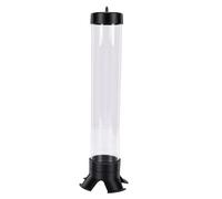 Zunate Brine Shrimp Hatchery Kit Transparent Incubator for Fish | Hatching Live Food, Aquarium Breeder Tool, Suction Cup Or Desktop Mount, Volcano Air Vents, Easy Clean Plastic
