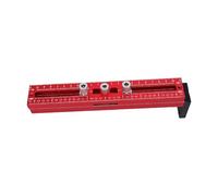 Zunate Cabinet Hardware Clamp, Adjustable Hole Drilling Locator Jig, Aluminum Cabinet Handle Template Tool for Kitchen Door Drawer Installation