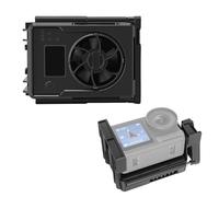 Zunate Camera Cooler, Silence High Speed Fan with 3 Speed Adjustment for ACTION 4 3 5 PRO, Rapid Heat Reduction Cooling Radiator, for Cold Shoe Ports and 1/4 Screw