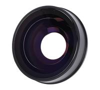 Zunate Camera Fisheye Lens, 0.2X Magnification 180° Wide Angle with Multi Layered Optical Glass and Aluminum Alloy Body, for 37mm Camera Lens
