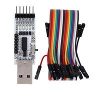 Zunate CH343G USB to TTL Serial Converter, 50bps to 3Mbps USB2.0 to TTL Serial Adapter Module, 5 Indicators for Power and Signal Status, for Wins