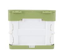 Zunate Collapsible Kids Portable Toilet, Outdoor Potty for SUV Camping with PU Seat Cushion, Sturdy Folding Commode for Travel Hiking