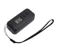Zunate Compact FM Radio, Pocket Sized Digital FM Radio with LCD Display and Headphone Jack, for Portable Listening 50 to 109MHz Frequency Range (Black)