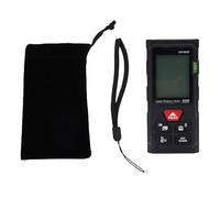 Zunate Digital Measure Handheld Distance Meter for DIY Professionals, Backlight LCD, Precise Measurement Tool for Construction Work (SW-MS50 (0.05~50M Measurement))