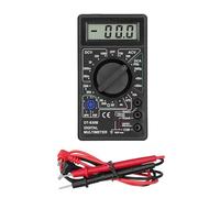 Zunate Digital Multimeter Voltage Current Tester, Diode Transistor Resistance Meter with Test Pens, Portable Electrical Test Tool for Home and Automotive Use, Easy to Use with Display