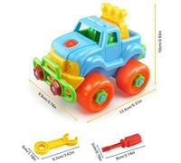 Zunate DIY Educational Take Apart Car Toys Kids - Disassembly Construction Tools for Children - Develop Fine Motor Skills and Creativity for Boys and Girls (random)