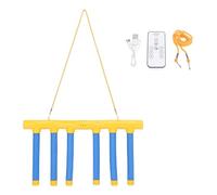 Zunate Drop The Stick Challenge Game, Hand Eye Coordination Training Toy with Remote Control and Voice Prompts, 3 Adjustable Speed, for Kids Adults (Yellow)