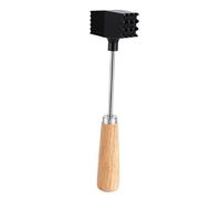 Zunate Dual Sided Meat Tenderizer Mallet | Kitchen Hammer for Steak, Pork & Chicken