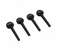 Zunate Ebony Violin Tuning Pegs, Durable 4/4 Size Pegs for Effortless String Instrument Tuning, Pack Essentials