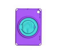Zunate EVA Shockproof Protective Case for Fire HD8 HD8 Plus, Rotatable Handle Case for Learning Streaming, 8.7x6.1x1.42in Protective Cover for Kids