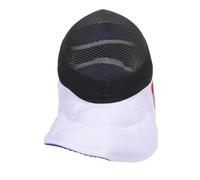 Zunate Fencing Protective Gear Carbon Steel Mesh Stab Proof Breathable Foil Epee Training Face Cover Helmet for Competitions (M)