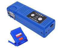 Zunate Fiber Optic Thermal Stripper 8 Temperature Levels Auto Heating Optical Fiber Stripping Tool with Cleaning Clip for 1-48 Cores, 125μm Fibers, High Stripping