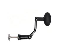 Zunate Fishing Reel Handle Aluminum Alloy Foldable Replacement | Tool Free Swap, Compact Collapsible Crank, Ergonomic Grip, Portable Fishing Gear, Rotating Knob