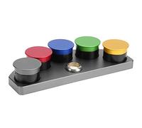 Zunate Five Holes Watch Oiler Stand | Professional Alloy Oil Cup for Watch Repair Tools, Rust Resistant Lubrication Accessory