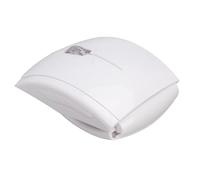 Zunate Folding Wireless Mouse Portable 2.4G Ergonomic Computer Mouse with Magnetic Power Switch, Foldable Travel for Laptop PC Users On The Go (white)