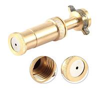 Zunate G1/4 Thread Copper Atomizing Nozzle | Retractable Round Single Spray Head for Garden Watering Irrigation, Durable Fogging Mist Cooling Nozzle for Garden Tools Accessories