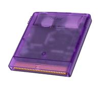 Zunate Game, Built in 8GB Memory Card for Gameboy Color and Gameboy Advance, with Support for MBC1 MBC2 MBC3 MBC5, Multifunctional USB File Management (Transparent Purple)