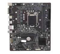 Zunate H510M S2 Motherboard, LGA1200 64GB 2x DDR4 DIMM Gaming Keyboard for Core Processors 10th 11th Gen, 4x S ATA III Port, DVI Output, M.2 Slot, PCIe 4.0 I/O Plate