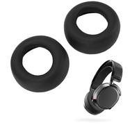 Zunate Headset Ear Pads, Replacement Soft Protein Leather Sponge Ear Pads, Enhanced Comfort, for Pulse Elite Wireless Headset