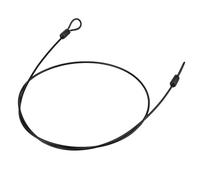 Zunate High Durability Steel Wire Cable Lock, Portable U Lock Dual Loop Bike for Luggage, 10pcs 3.28ft Security Loop Cable, Safety for Outdoor Gear Electric Scooters