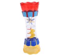 Zunate Kaleidoscope Bath Water Toy Rotating Sprinkle Cup for Kids Water Stream Observation Lightweight Plastic 7x7x20cm