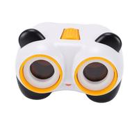 Zunate Kids Binoculars for Toddlers Outdoor Adventure with Strap | Compact Optics Toy, Panda Design, Nature Exploration Gift, Travel Camping Sport, Shockproof Silicone