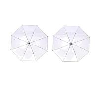Zunate Kids Water Spray Umbrella Immediate Suction Large Capacity Fun Practical Hands on Brainpower 2Pcs (Transparent)