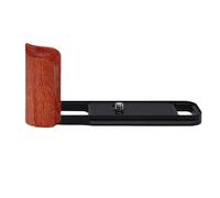 Zunate L Shape Grip Bracket for X E5 Camera, Sturdy Aluminum Alloy and Elegant Pear Wood, Fast Installation with Arrow Storage Case for Filmmakers (Black)